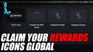 How to get your rewards on ICONS GLOBAL?