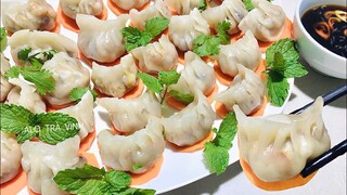 Cách pha bột HÁ CẢO- SỦI CẢO /Dimsum Mềm Dẻo Dai với lớp vỏ trắng trong rất đơn giản