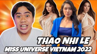 ATEBANG REACTION | MISS UNIVERSE VIETNAM 2022 CANDIDATE THAO NHI LE #thaonile