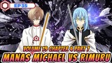 Manas Michael vs Rimuru True Dragon Decisive Battles | Tensura Volume 19 LNS