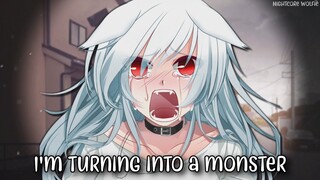 ✧Nightcore - Monster (lyrics)