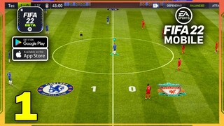 FIFA 22 MOBILE English Beta Gameplay (Android, iOS) - Part 1