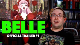 REACTION! Belle Trailer #1 - Mamoru Hosoda and Studio Chizu Movie 2022