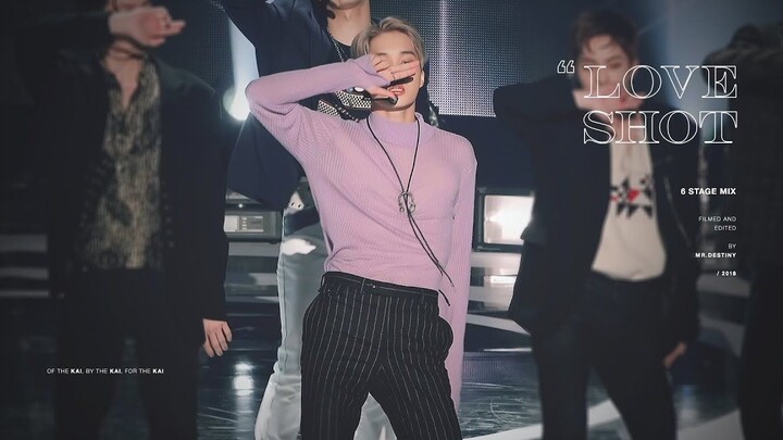 【4K】Kim Jong-in's divine stance and fateful move in "LOVE SHOT" — a mixed edit from six camera angle