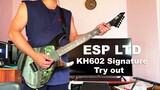 Blackened - Metallica KH 602 ESP LTD Hammett Signature Rhythm Guitar Cover