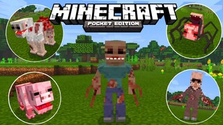 แจก+สอนลงแอดออนปรสิตโครตเจ๋ง!!ทำให้มอนสเตอร์ในเกมกลายพันธุ์สุดโหด Minecraft pe 1.17 Addon