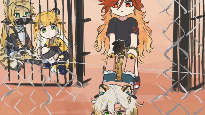 [Weak-hearted True Lord] Mavica finally caught her leopard