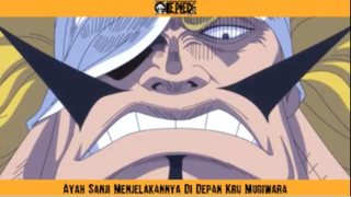 Moment Dimana Sanji Dijelek Jeleki Oleh Ayahnya Di Depan Kru Mugiwara