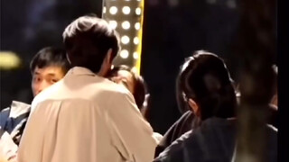Hug behind-the-scenes Reuters~
