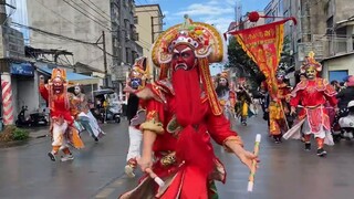 The flying Yingge dance, the classic slow version that blows up the streets, the Chaoyang Fenggang Y