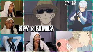 LOID & PENGUINS 😍 | My Poor Keyboard.... 😭 | SPY x FAMILY Episode 12 Reaction | Lalafluffbunny