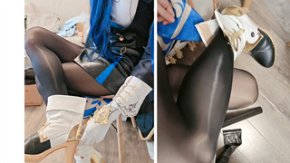 Sukai foto cosplay penuh tubuh Kurolynd