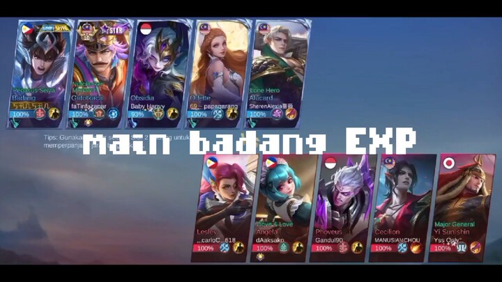 MAIN BADANG EXP,SKIN SAINT SAIYA DI RENK GRENSMASTER