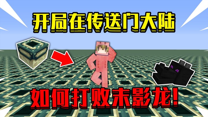 开局在传送门大陆！整个世界都是末地传送门，该如何打败末影龙！