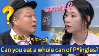 Chae-Ryeong and Ho-Dong don't understand each other because of a bucket of Pringles!
