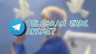 Udah cocok jadi husbumu belum? Telegram jadi anime nih! [Speedpaint]