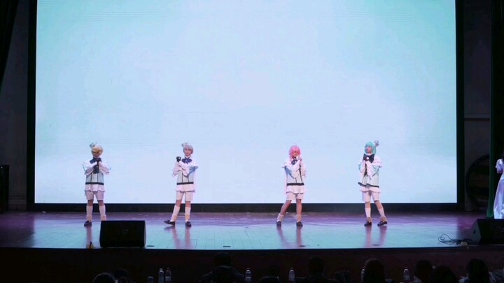 [Ensemble Stars]❄️『Sweet Sweet White Song』❄️Lagu Salju Putih Manis❄️tari cosplay reaksi