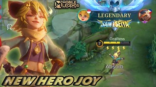 New Hero Joy Best Build & Skill Combo Gameplay - Mobile Legends Bang Bang