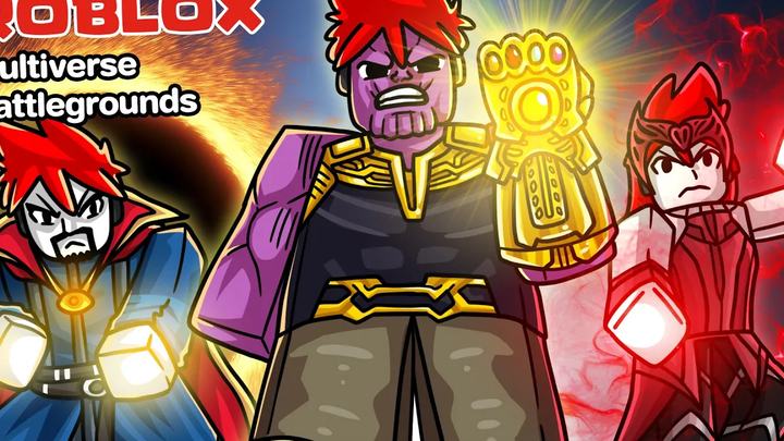 !เต็มคาราเบล Roblox Multiverse Battlegrounds 🦸 ศึกตีกันมั่ว รวมเหล่าฮีโร่จาก Multiverse !!