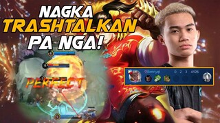 nagkaTRASHTALKAN pa nga don