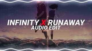 infinity x runaway - jaymes young, aurora [edit audio]