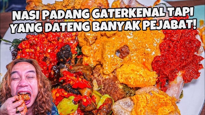 BAH4YA! NASI PADANG TERSEMBUNYI TAMUNYA PAJABAT DAN ARTIS IBUKOTA