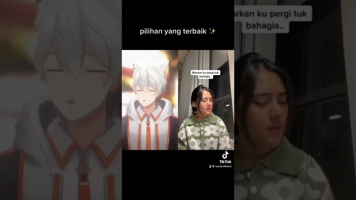 nyanyi lagi bareng kak @zivamagnolyaofficial 🎶✨ #vtuber #fyp #duet #anime