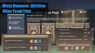 Misty Dungeon Attrition Trial Guide [ Trial Character Only] | Genshin Impact