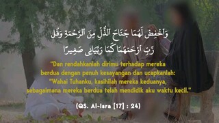Merendah Dihadapan Kedua Orang Tua