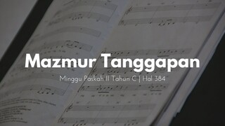 Mazmur Tanggapan Minggu Paskah II Tahun C - JenniferOdelia