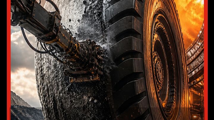 Black technology breathes new life into giant mining truck tires—can used tires really be refurbishe