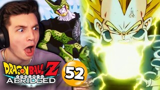 VEGETA'S FINAL FLASH!! | DBZ:A REACTION Episode 52