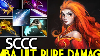 SCCC Lina Laguna Blade Pure Damage Imba ฮีโร่กลาง Dota 2