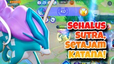 Serangan Suicune Sehalus Sutra, Setajam Katana - Pokemon Unite