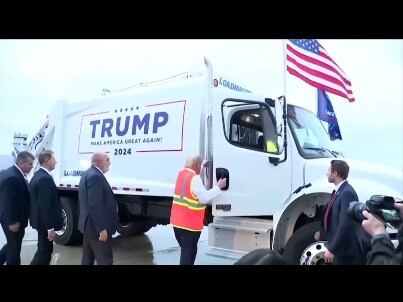 Trump penjaga kebersihan kini sudah online [doge]