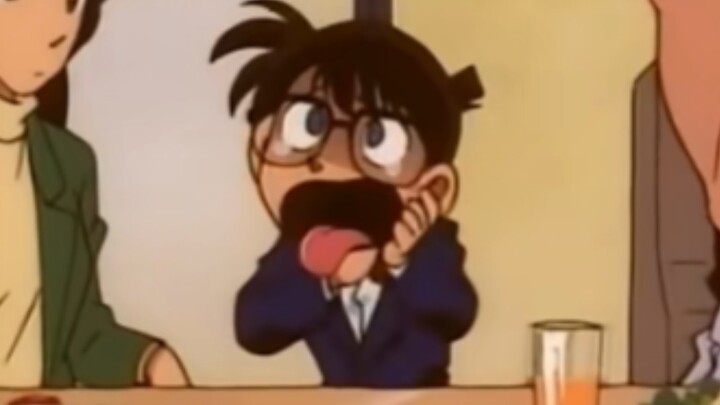 Conan: Get out of here! You are not allowed to get close to Sister Xiaolan.