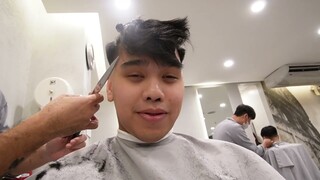 AFFORDABLE Haircuts & FOOD in the PHILIPPINES! 🇵🇭 I'm AMAZED! Daily Vlog #2