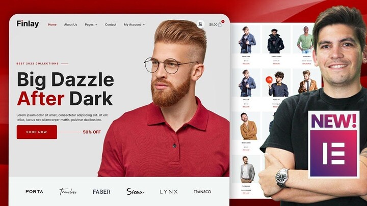 How to Build a Professional eCommerce Website with WordPress and Elementor Easily