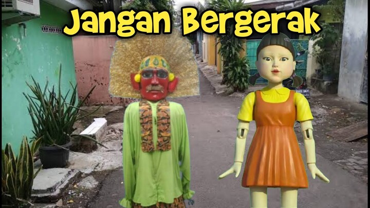 Drama Ondel-Ondel Dikejar Squid Game || Drama Ondel-Ondel Chased by Squid Game @Khafi family
