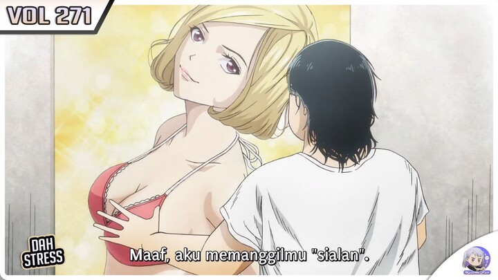 Dikira cuma anaknya yang stress ternyata bapaknya lebih parah !