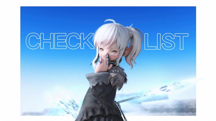 【FF14/GMV-Checklist】เช็คลิสต์คนอ้วนตัวเหม็น!