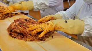 Quá trình muối Kimchi #amthuchan