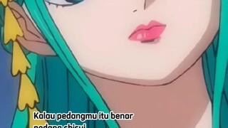 moment hiyori menawarkan pedang enma pada zoro