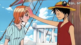 Moment mesra Nami dan Luffy 😫