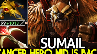 SUMAIL Earthshaker Cancer Hero Mid is Back สร้างความเสียหายคริติคอลอย่างบ้าคลั่ง Dota 2