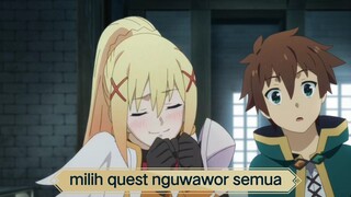 #KompetisiKreasiUnggahan4 , pilihan quest dari 2 orang ini nguwawor semua cik