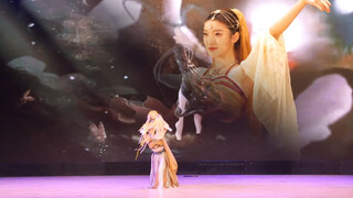 Surprise! An international high school student actually performed Dunhuang dance music at the welcom