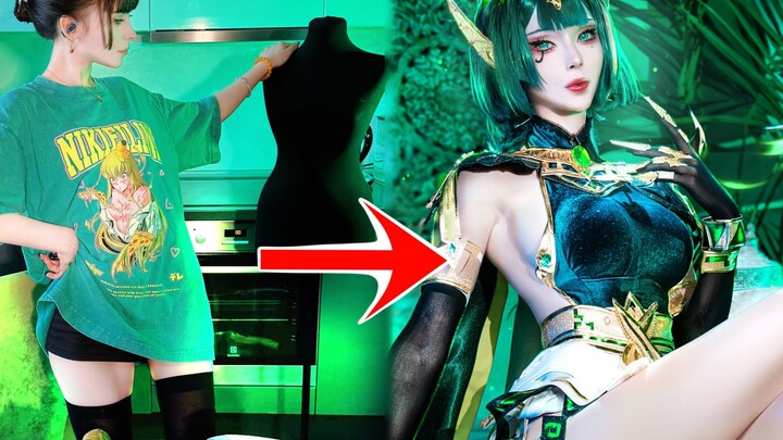 [Genshin Impact Nefertari Sewing Cosplay] What you’re about to see is the result of hard work and sw