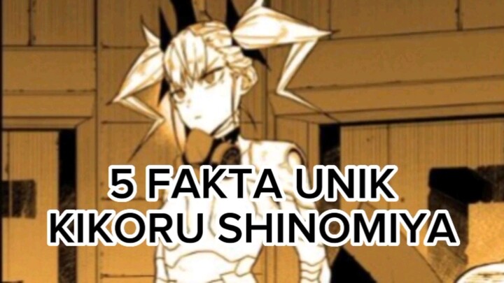 5 FAKTA UÑIK KIKORU SHINOMIYA