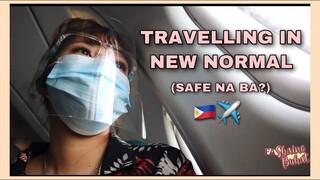 FLYING TO MANILA AS A PASSENGER (Travelling in New Normal) | Flight Attendant Vlogs